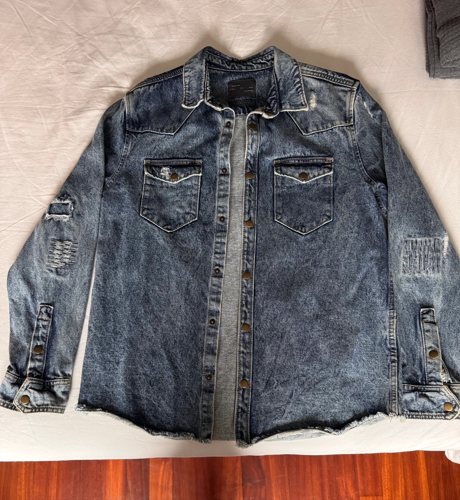 Sobrecamisa / Chaqueta Vaquera Zara Style Western